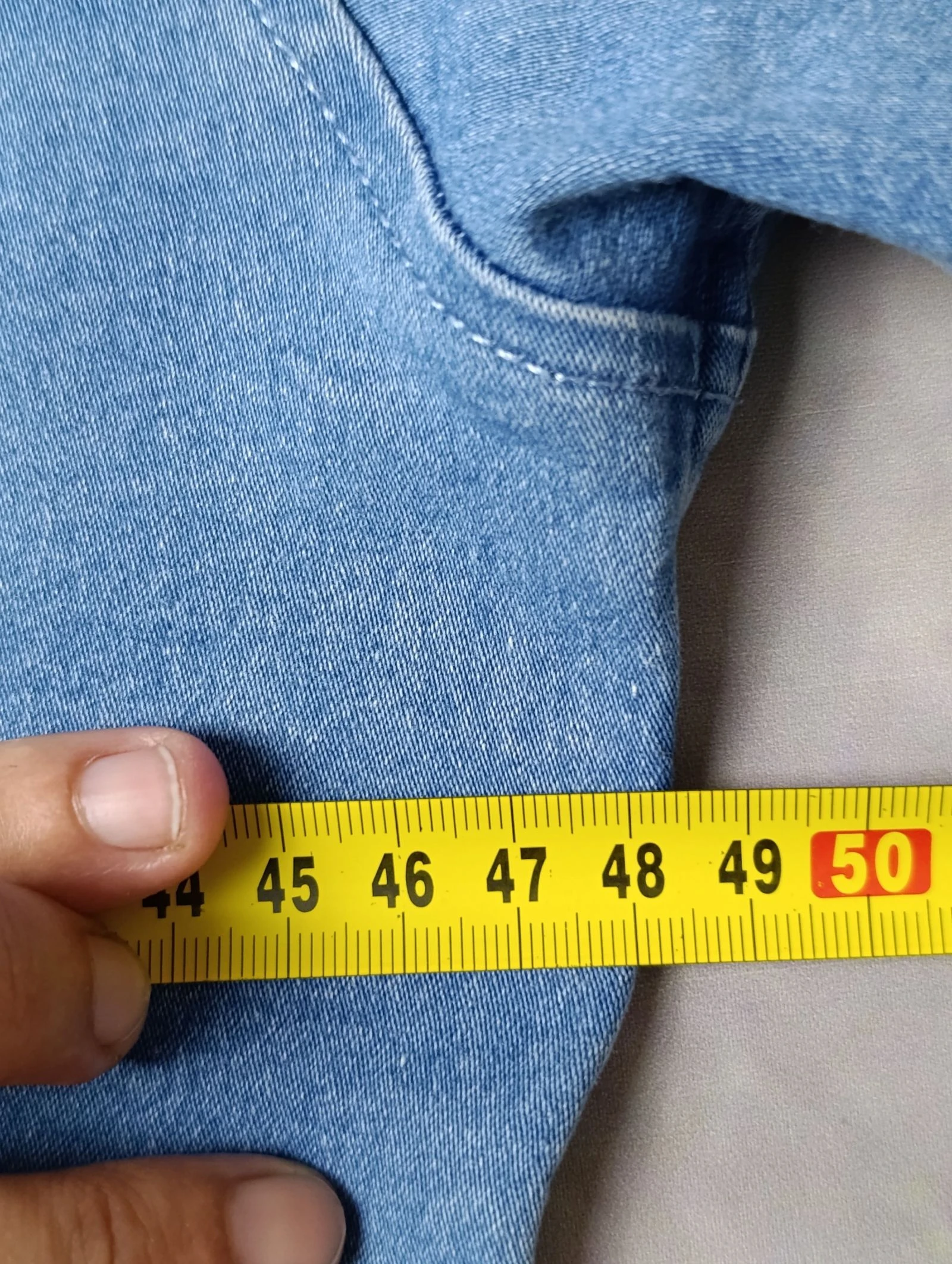 Jack & Jones Originals Light Blue Denim Shirt – Men's Size M – Excellent Condition – photo 7